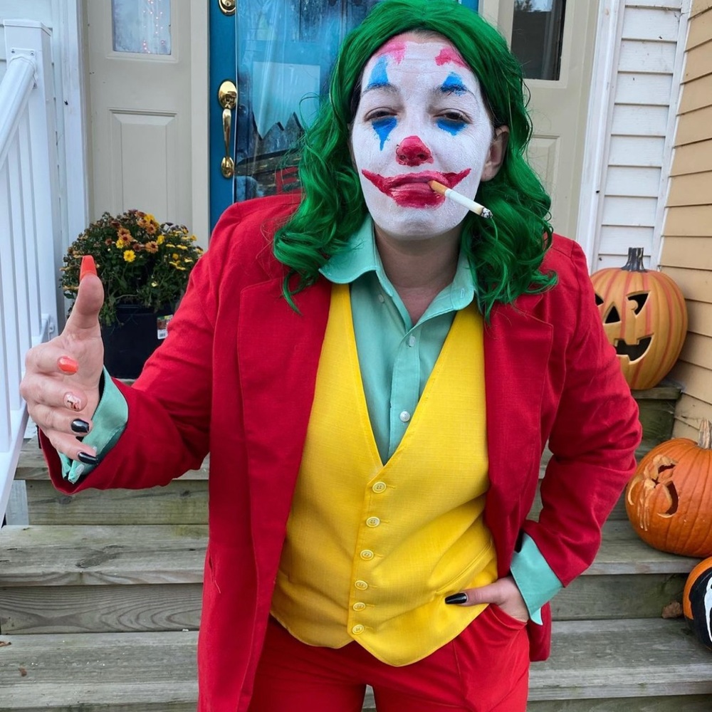 Womens Joker Joaquin Phoenix Adult Cosplay Costume